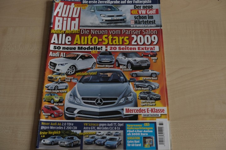 Deckblatt Auto Bild (37/2008)